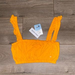 Pacsun Orange very cropped top